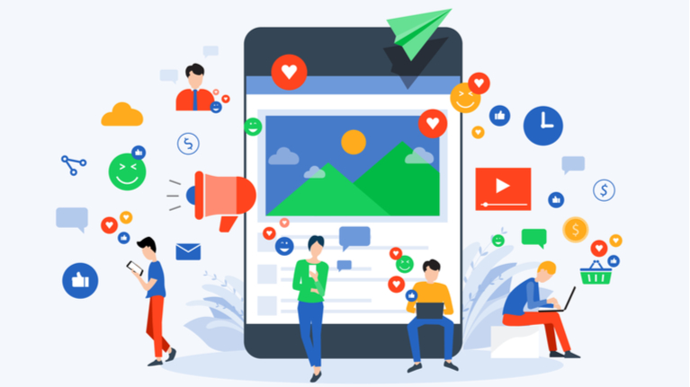myth businting B2B social 767 x 431 B2B social media intelligent marketing